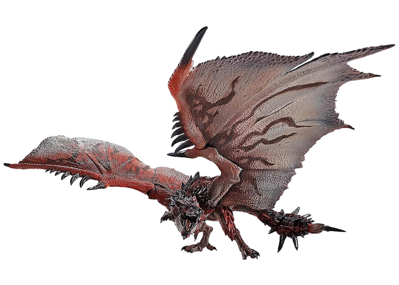 Bandai S.H.MonsterArts Monster Hunter Rathalos Action Figure Red – Side ...