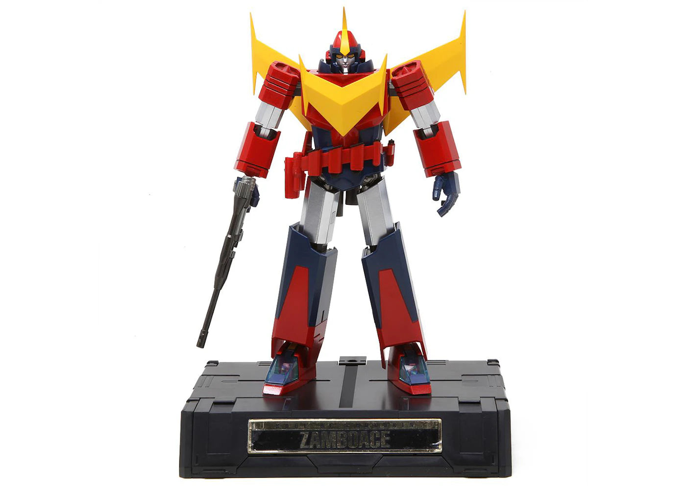Bandai Soul Of Chogokin GX-81 Zamboace Invincible Super Man Zambot Action Figure Red