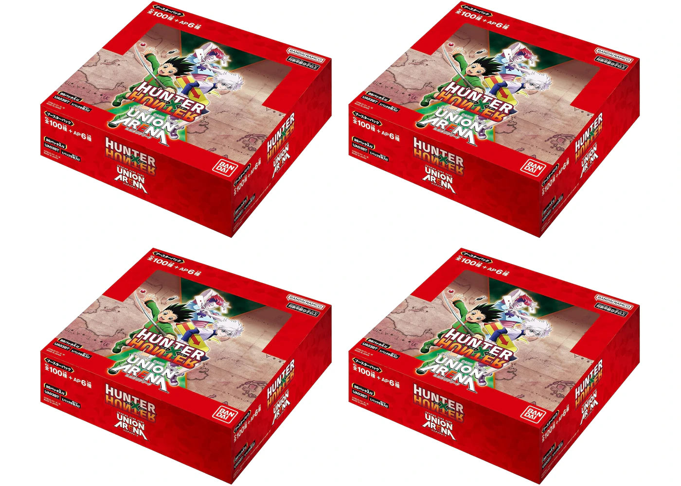 Bandai Union Arena Hunter x Hunter Booster Box (Japanese) 4x Lot