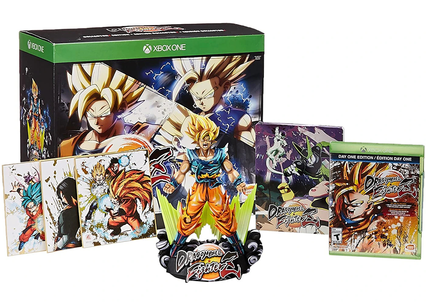 Bandai Xbox Dragon Ball FighterZ Collectorz Edition Video Game Bundle