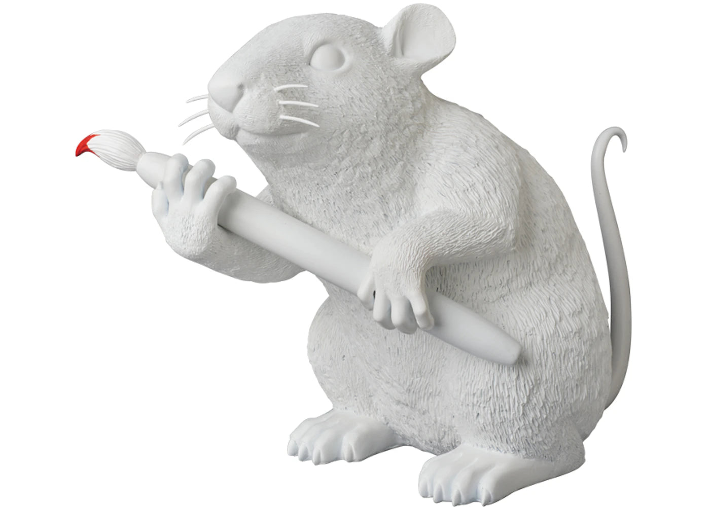 Banksy Love Rat Figure White