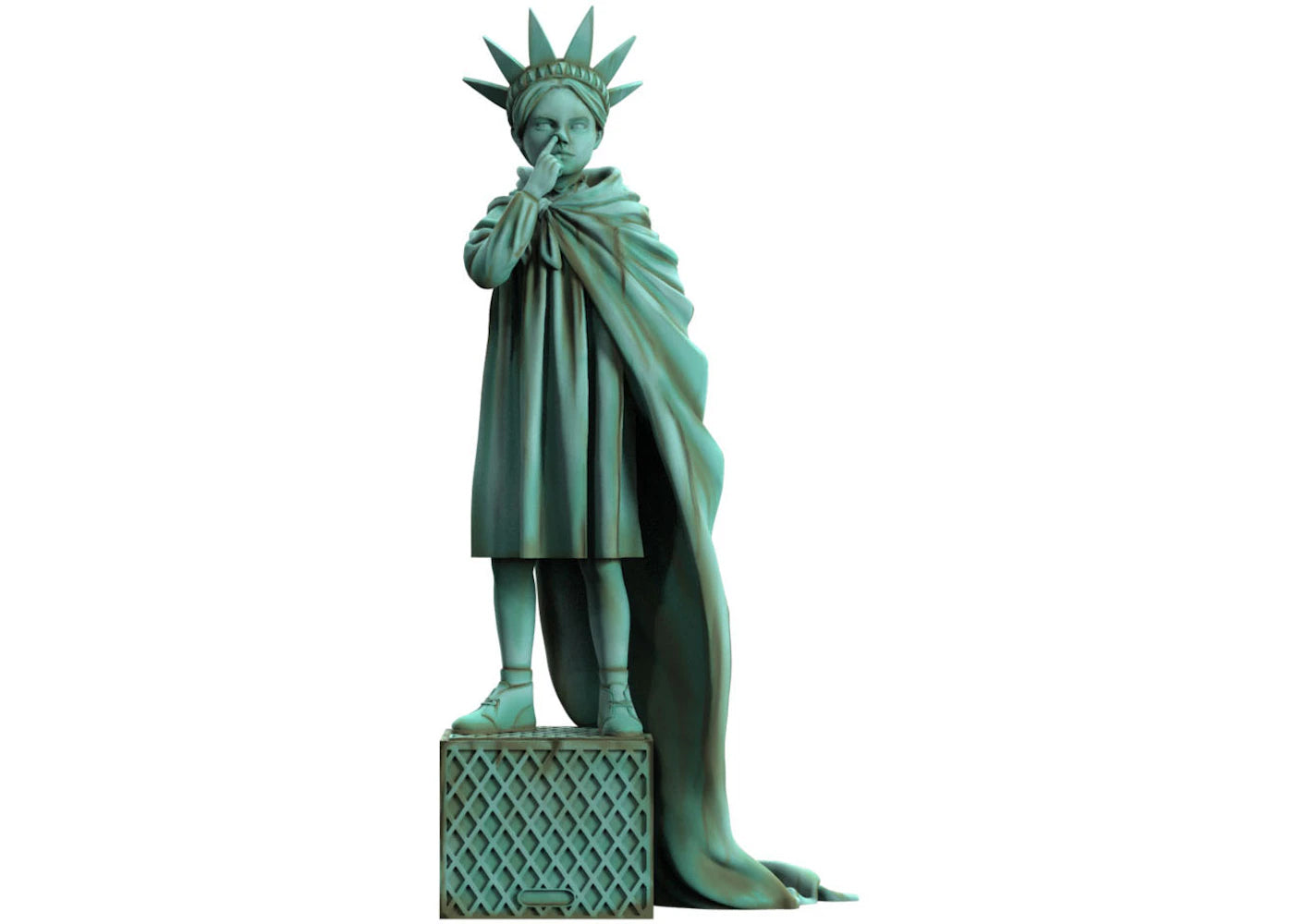 Banksy x Brandalisted x Mighty Jaxx Liberty Girl (Freedom) Figure
