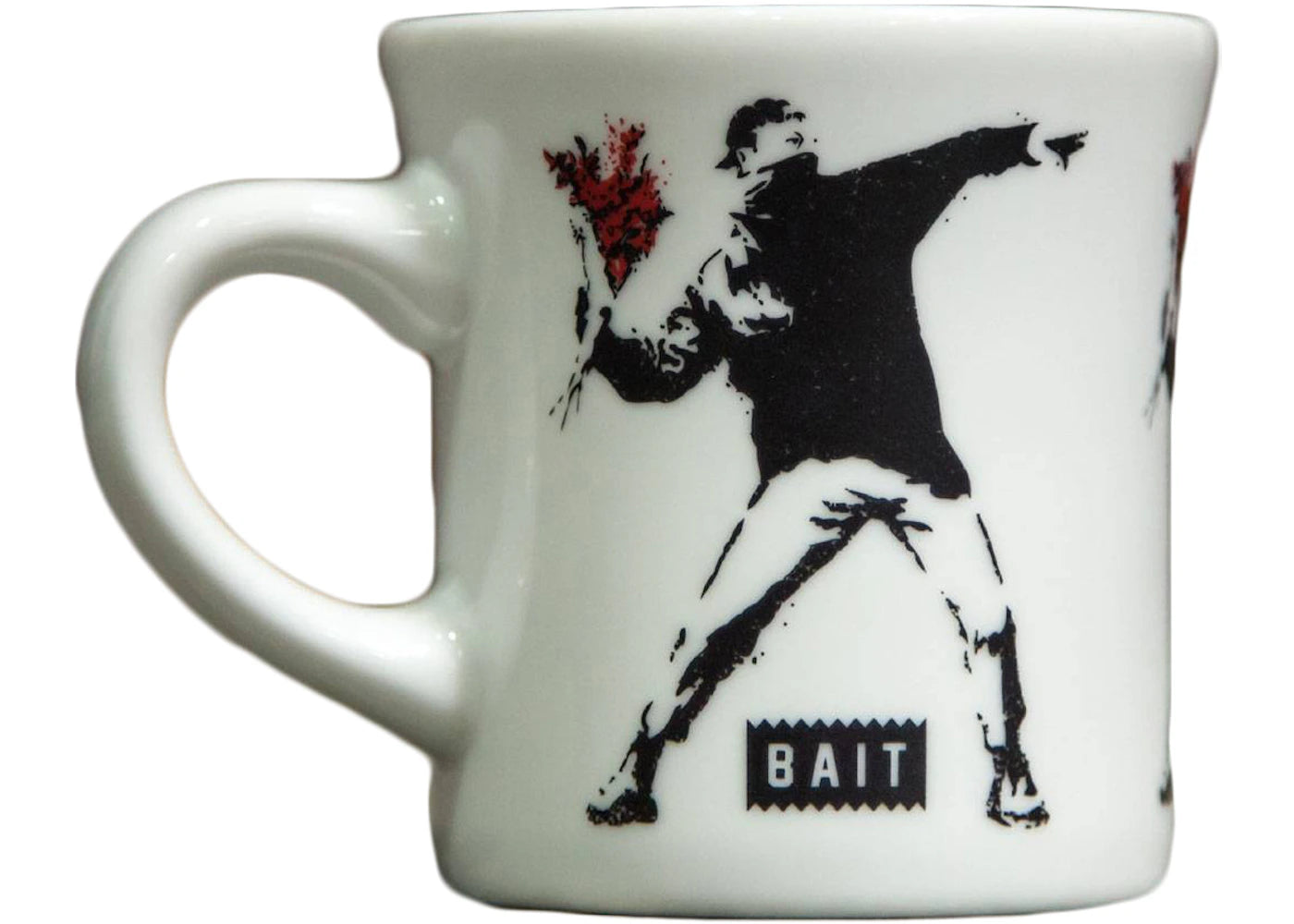 Banksy x Medicom x Bait Flower Bomber Mug