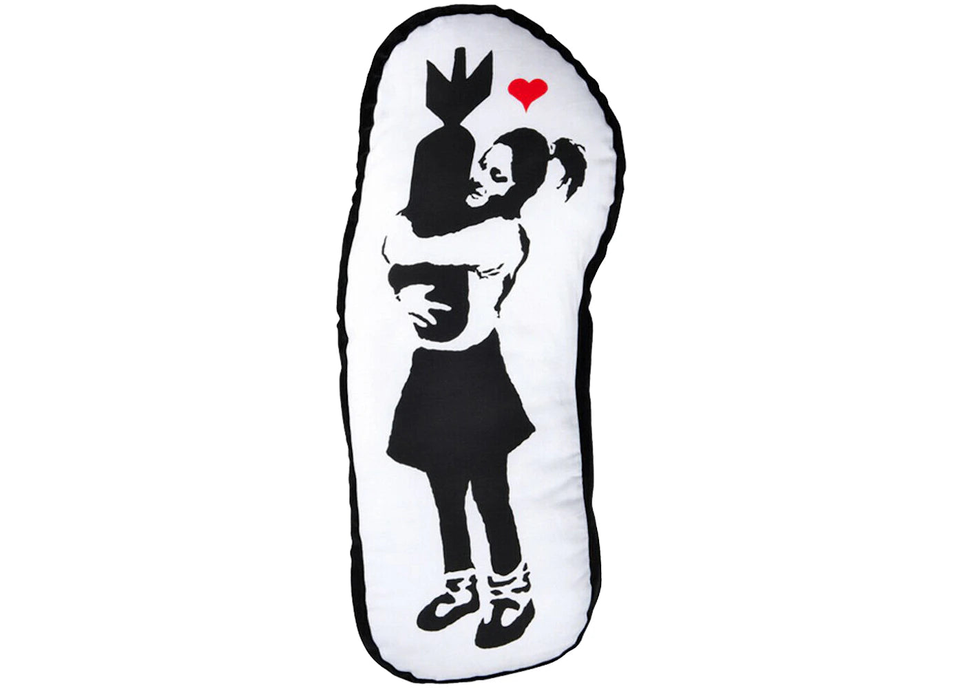 Banksy x Medicom x Sync Brandalism Bomb Hugger Plush Cushion