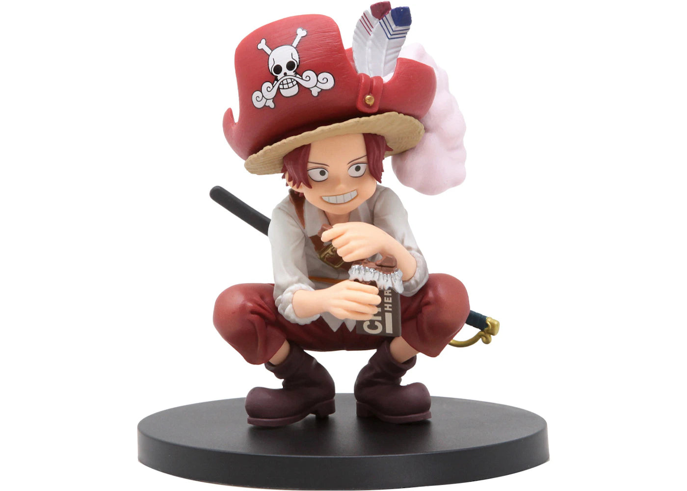 Banpresto DXF One Piece The Grandline Children Wano Kuni Volume 1 Shanks Figure Red