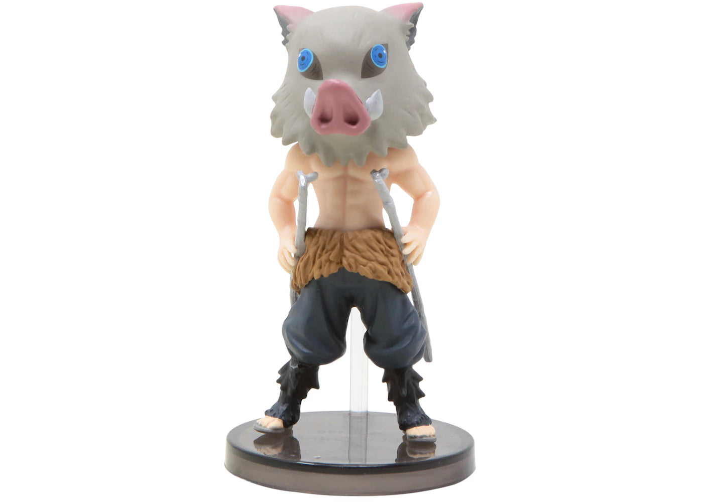Banpresto Demon Slayer Kimetsu No Yaiba World 4 Inosuke Hashibira Figure Gray