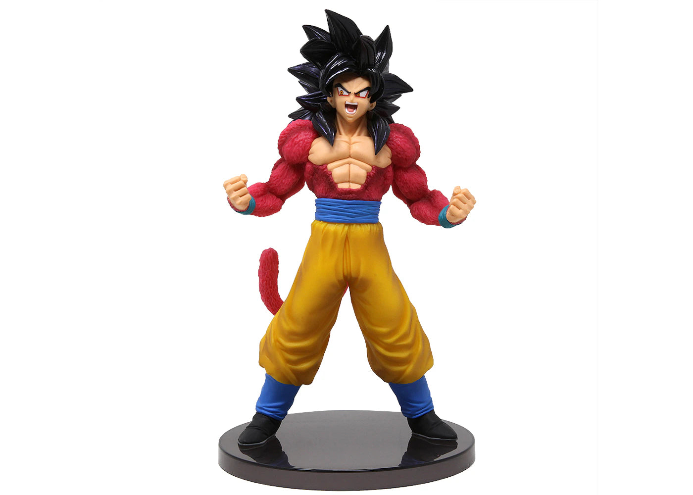 Banpresto Dragon Ball GT Blood Of Saiyans Special Version 3 Super Saiyan 4 Goku Figure Red