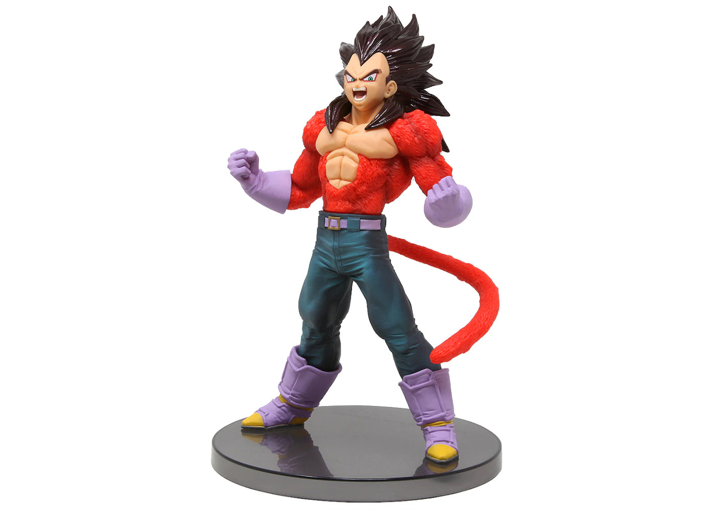 Banpresto Dragon Ball GT Blood Of Saiyans Special Version 4 Super Saiyan 4 Vegeta Figure Red