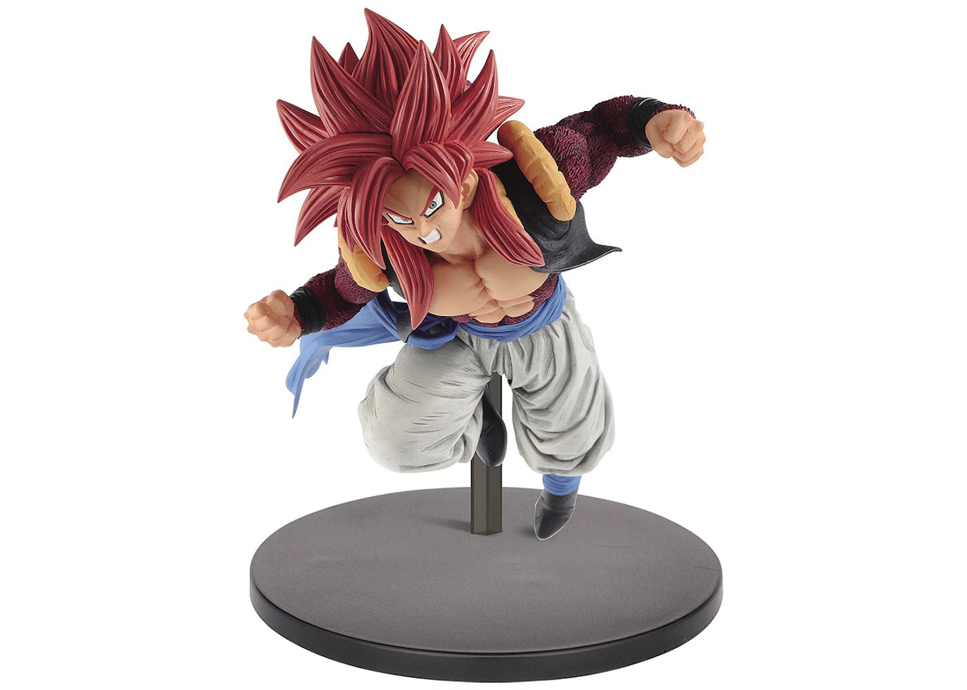 Banpresto Dragon Ball GT Figure Super Saiyan 4 Gogeta Figure Red