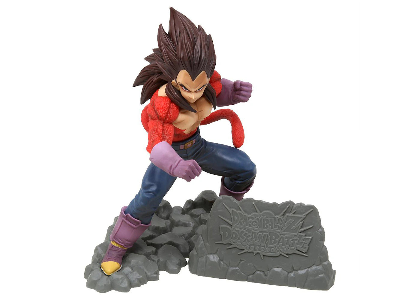 Banpresto Dragon Ball GT Super Saiyan 4 Vegeta Figure Red
