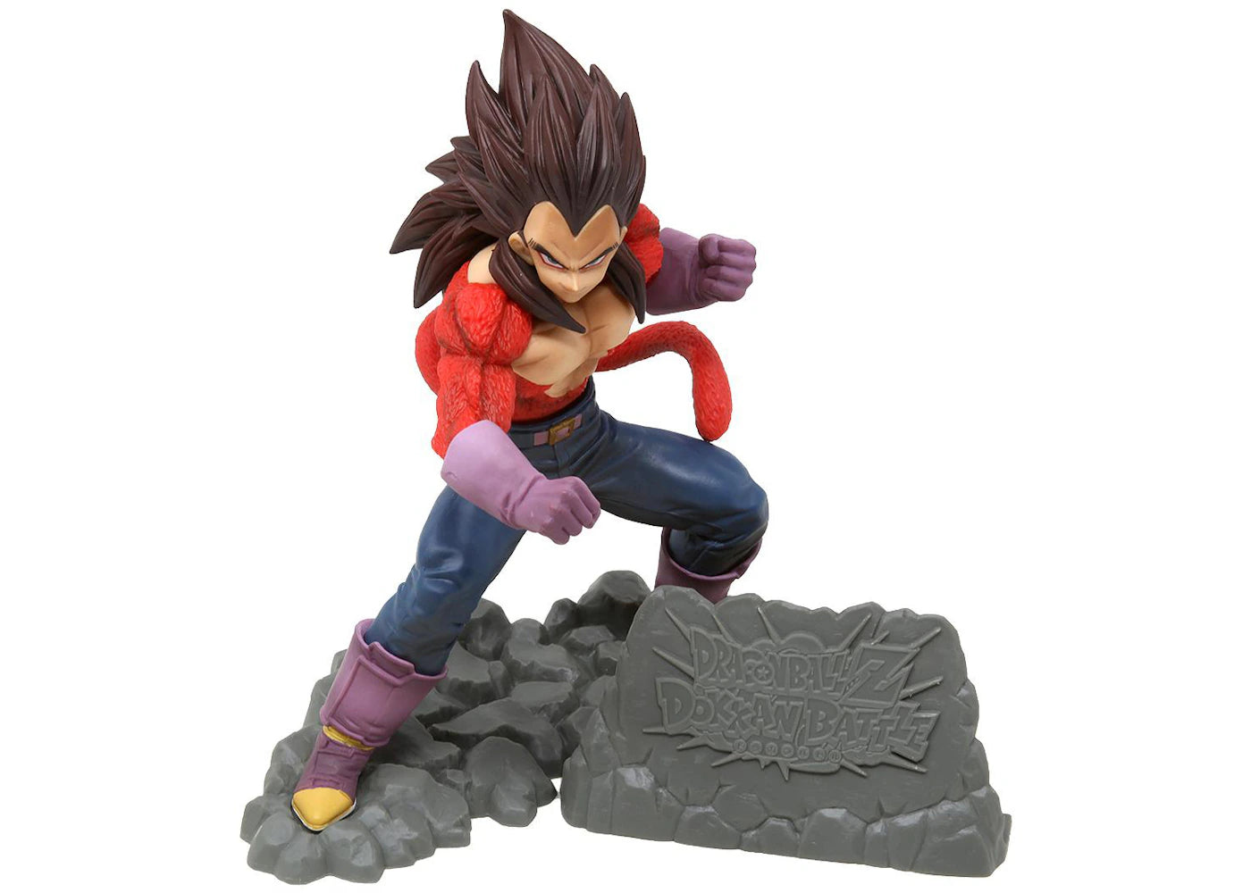 Banpresto Dragon Ball GT Super Saiyan 4 Vegeta Standing Figure Red