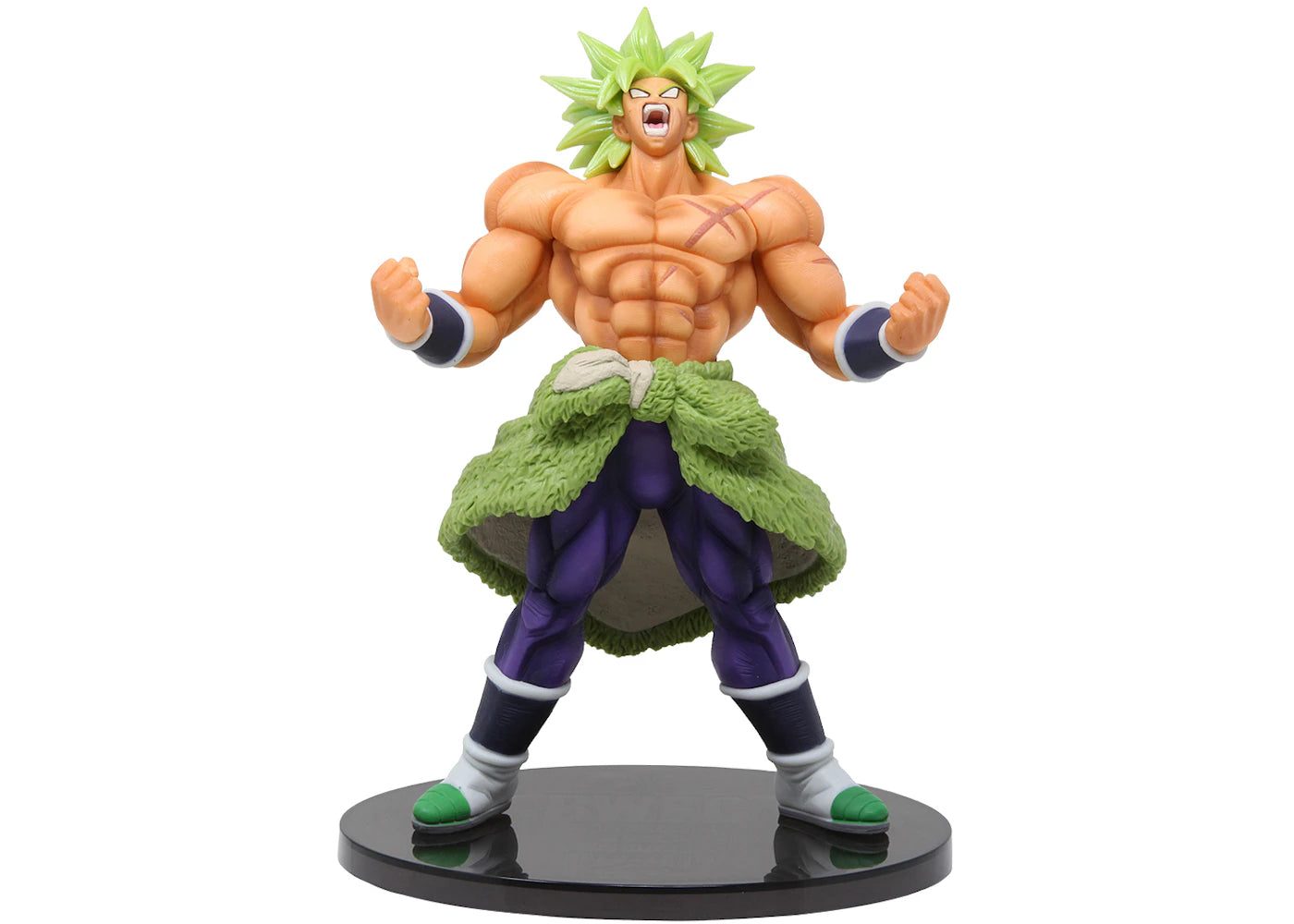Banpresto Dragon Ball Super Banpresto World Colosseum 2 Special Broly Figure Green