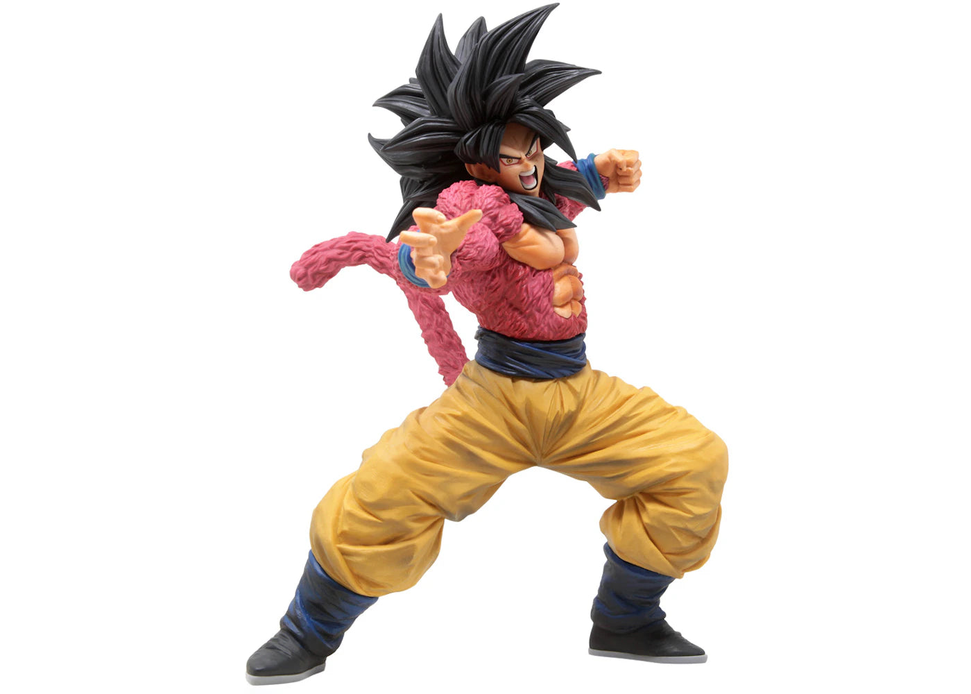 Banpresto Dragon Ball Super Banpresto World Colosseum 3 Super Master Stars Piece The Super Saiyan 4 Son Goku Figure Red