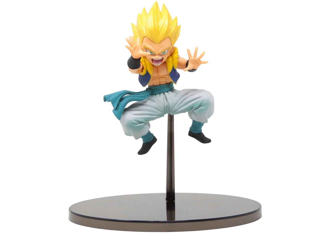 Banpresto Dragon Ball Super Chosenshi Retsuden Volume 8 B Super Saiyan Gotenks Figure Yellow