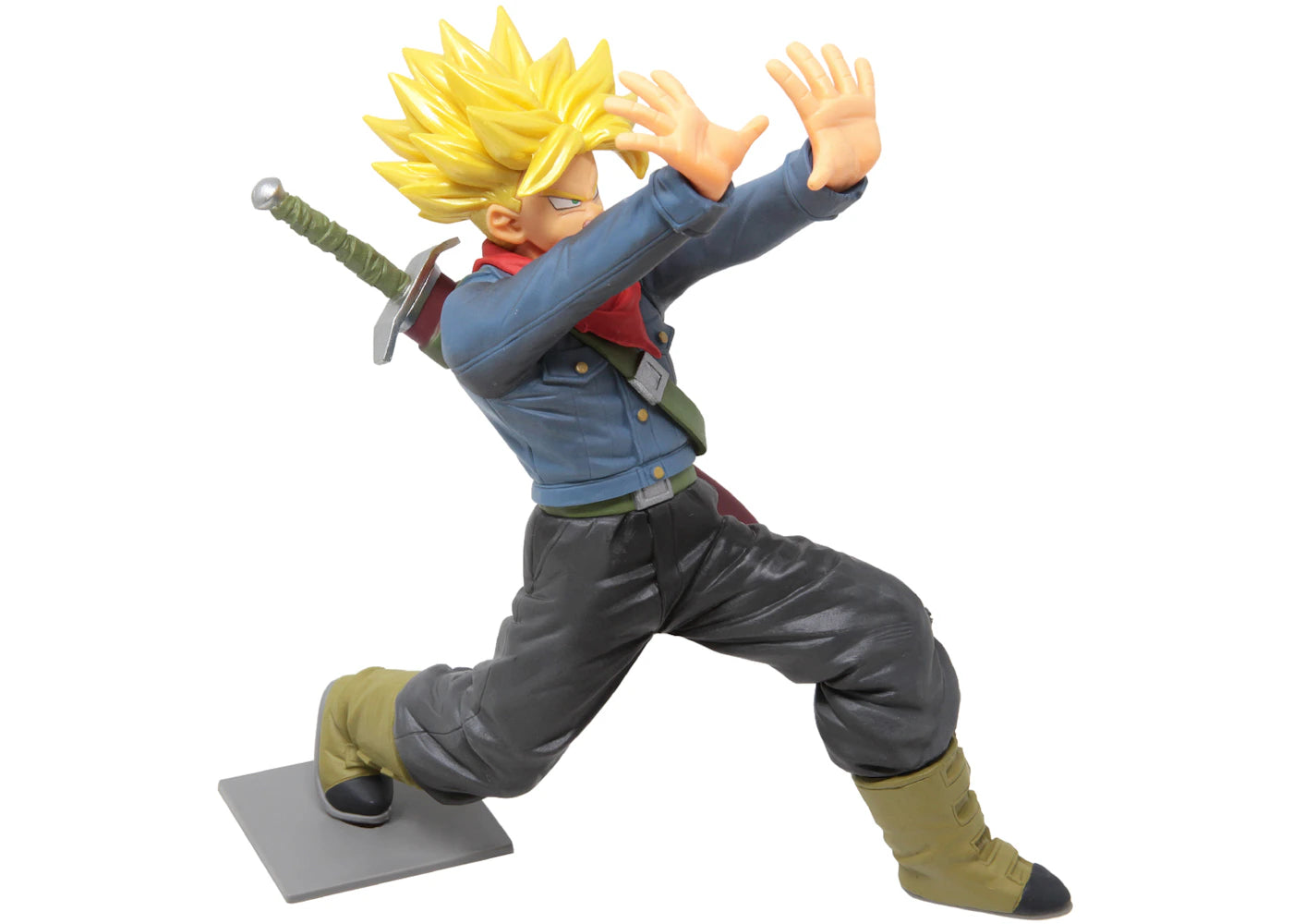 Banpresto Dragon Ball Super Galick Gun Super Saiyan Trunks Figure Yellow & Blue