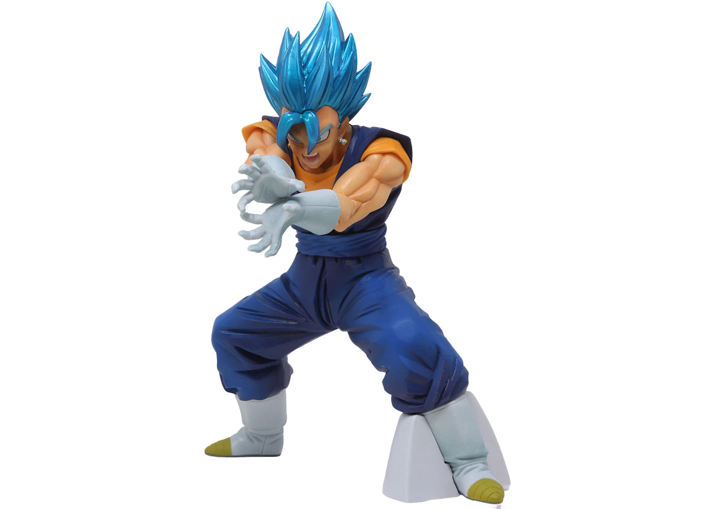 Banpresto Dragon Ball Super Vegito Final Kamehameha Version 4 Super Saiyan God Super Saiyan Vegito Figure Blue