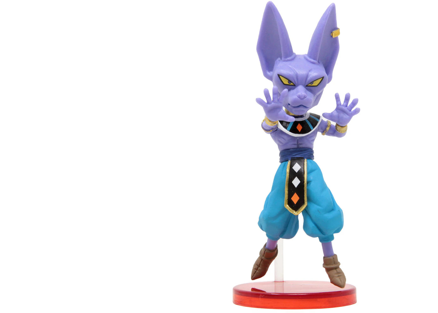 Banpresto Dragon Ball Super World Battle Of Saiyans Volume 5 25 God Of Destruction Beerus Figure Purple