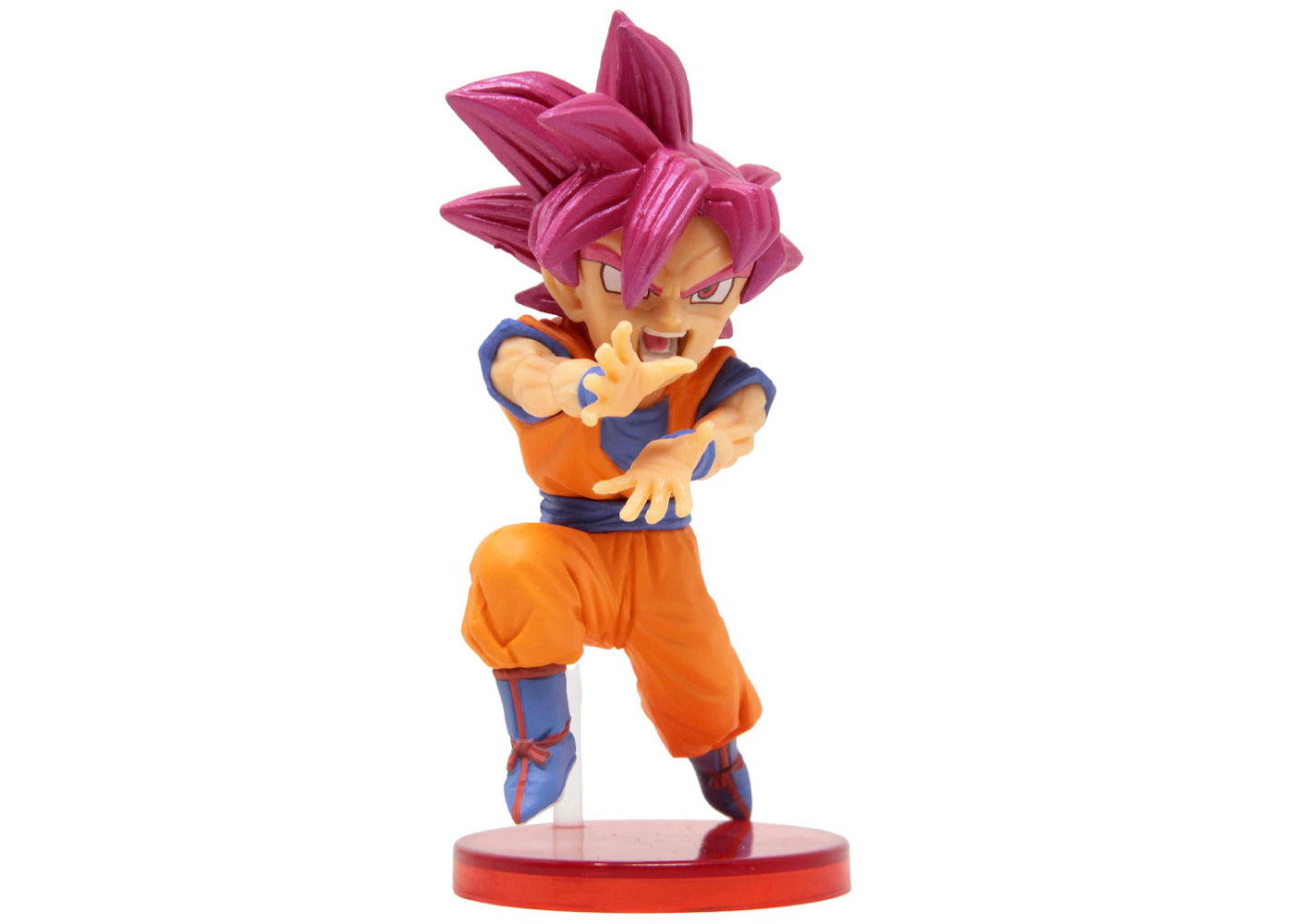 Banpresto Dragon Ball Super World Battle Of Saiyans Volume 5 26 Super Saiyan God Son Goku Figure Pink