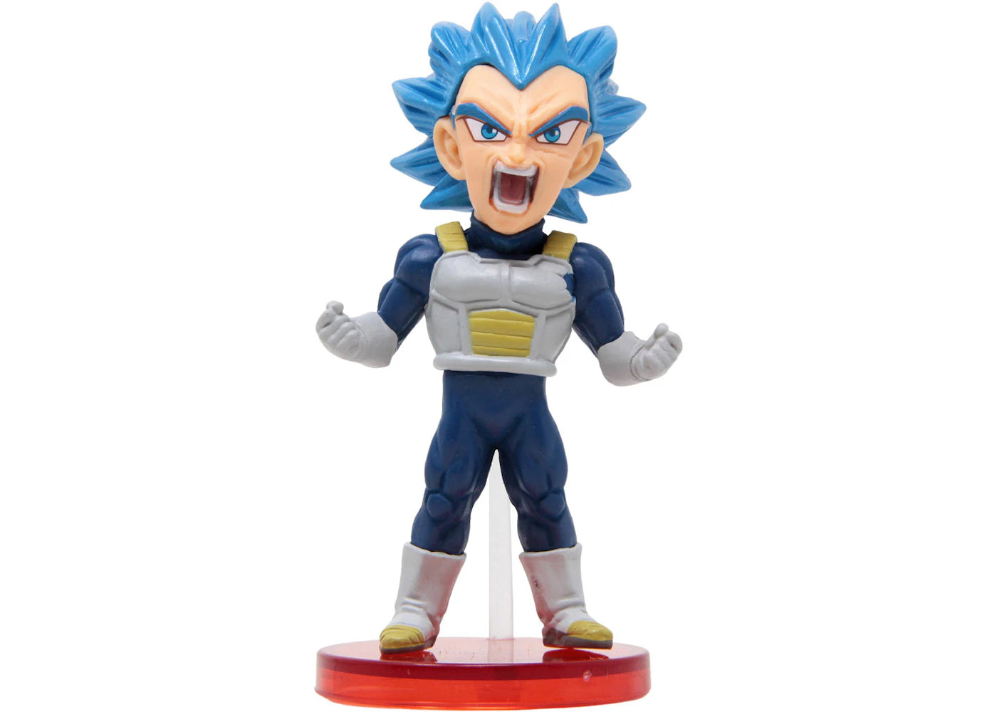 Banpresto Dragon Ball Super World Battle Of Saiyans Volume 6 33 Super Saiyan God Super Saiyan Vegeta Figure Blue