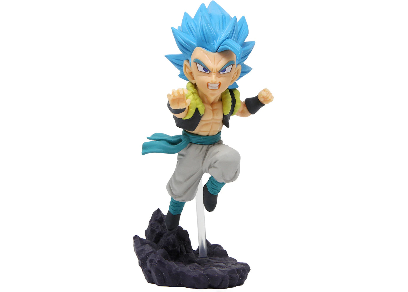 Banpresto Dragon Ball Super World Collectable Diorama Volume 4 D Super Saiyan Blue Gogeta Figure Blue
