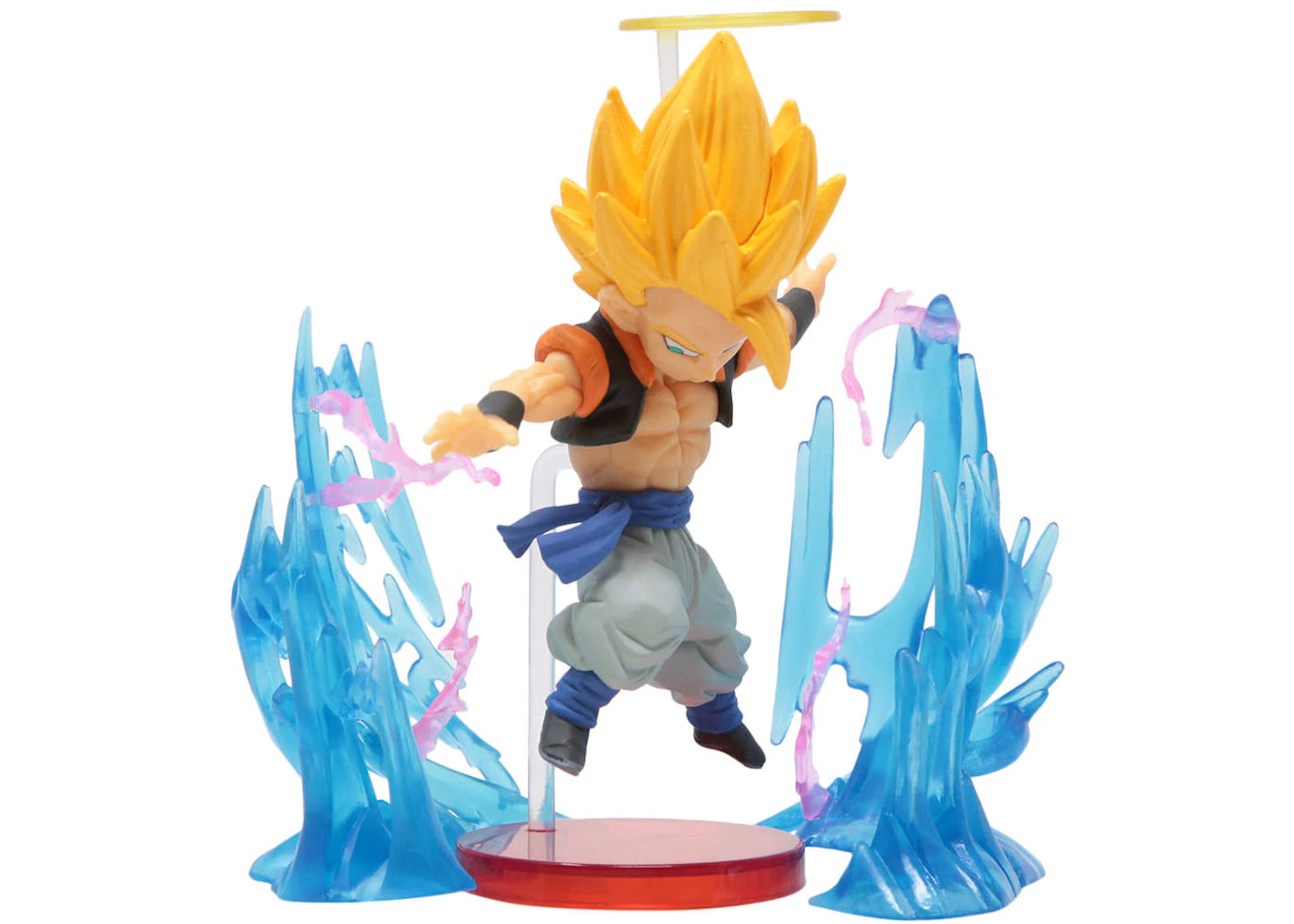 Banpresto Dragon Ball Super World Plus Effect 05 Super Saiyan Gogeta Figure Blue & Yellow