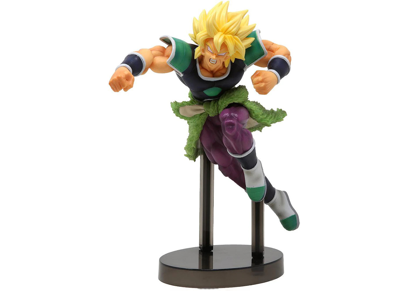 Banpresto Dragon Ball Super Z-Battle Super Saiyan Broly Figure Green