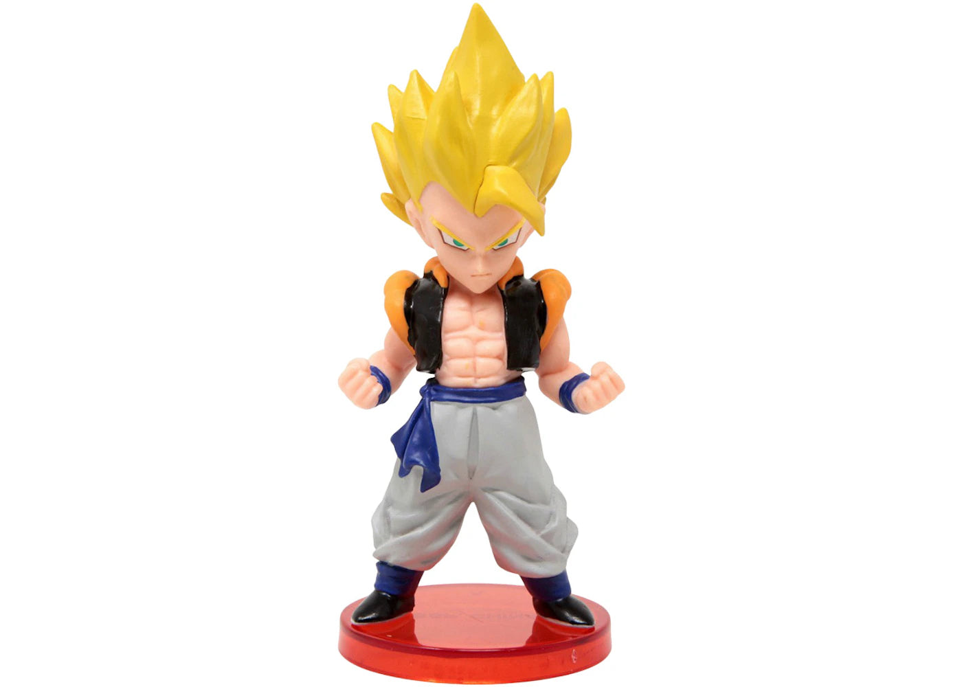 Banpresto Dragon Ball World Treasure Rally Vol. 4 Super Saiyan Gogeta Figure Yellow