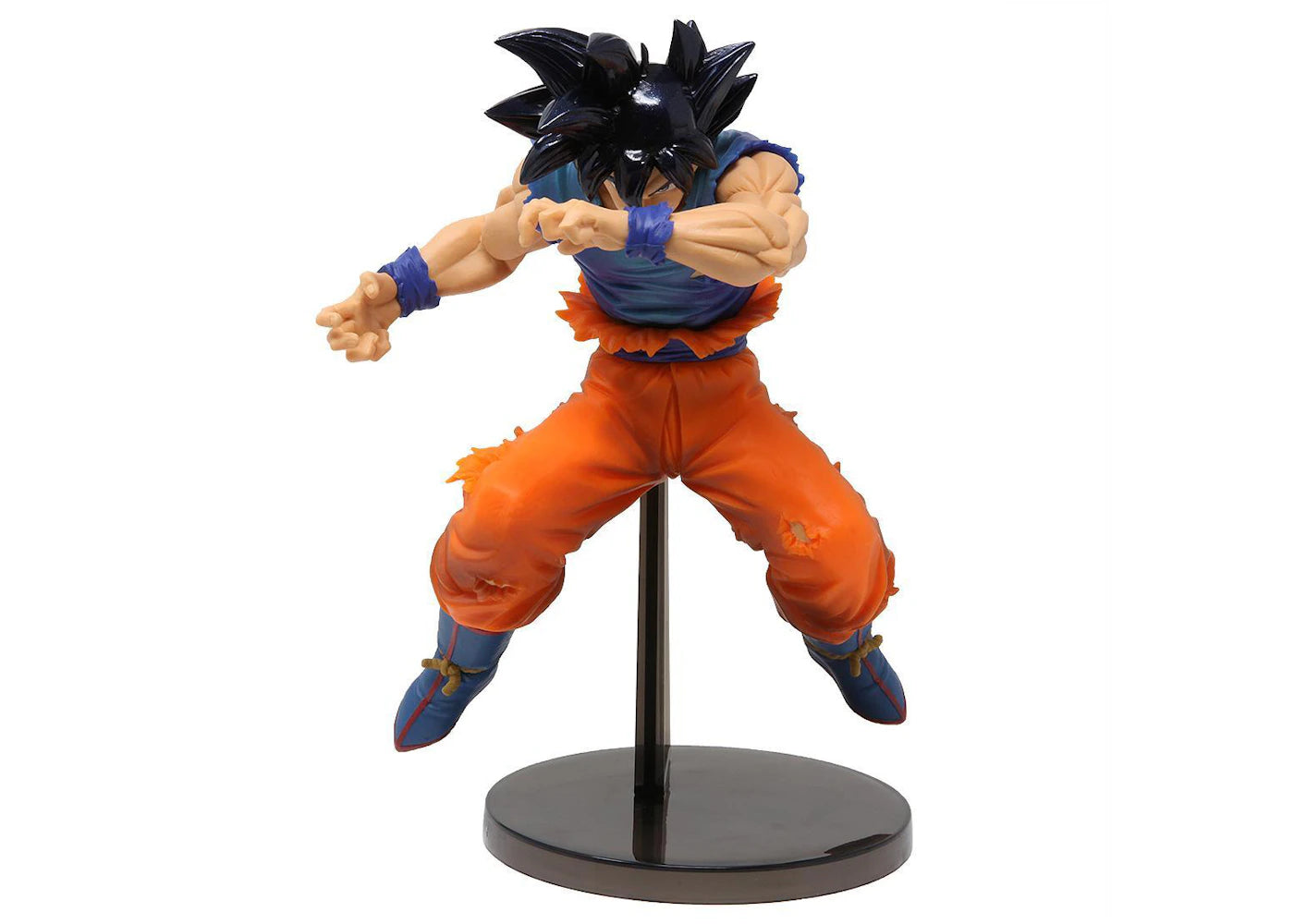 Banpresto Dragon Ball Z Blood Of Saiyans Special Version 2 Ultra Instinct Sign Figure Blue & Orange