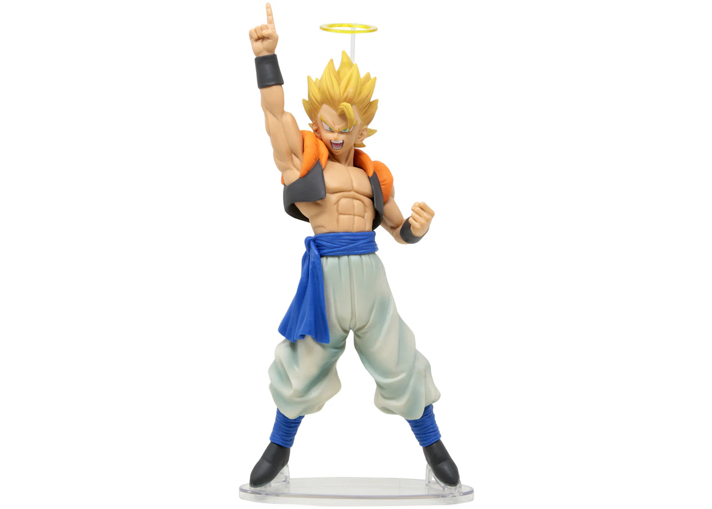 Banpresto Dragon Ball Z Com Figuration Gogeta Volume 1 Super Saiyan Gogeta Figure Tan