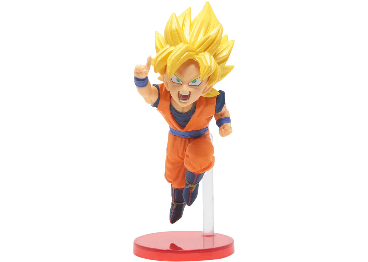 Banpresto Dragon Ball Z Dokkan Battle 5th Anniversary World 1 Super Saiyan Son Goku Figure Orange