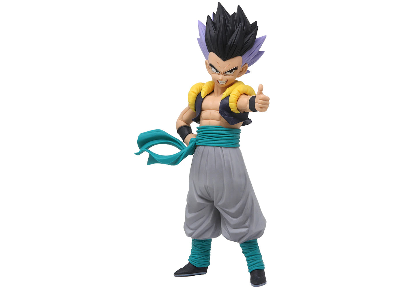 Banpresto Dragon Ball Z Grandista Resolution of Soldiers Gotenks Figure Gray