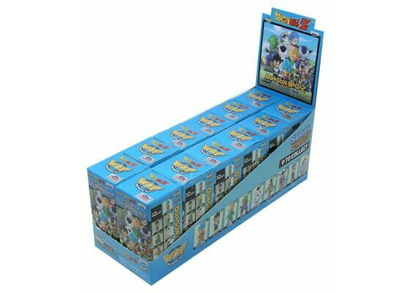 Banpresto Dragon Ball Z Resurrection 'F' World Series 6 Blind Box Case (12 Blind Boxes) Multi