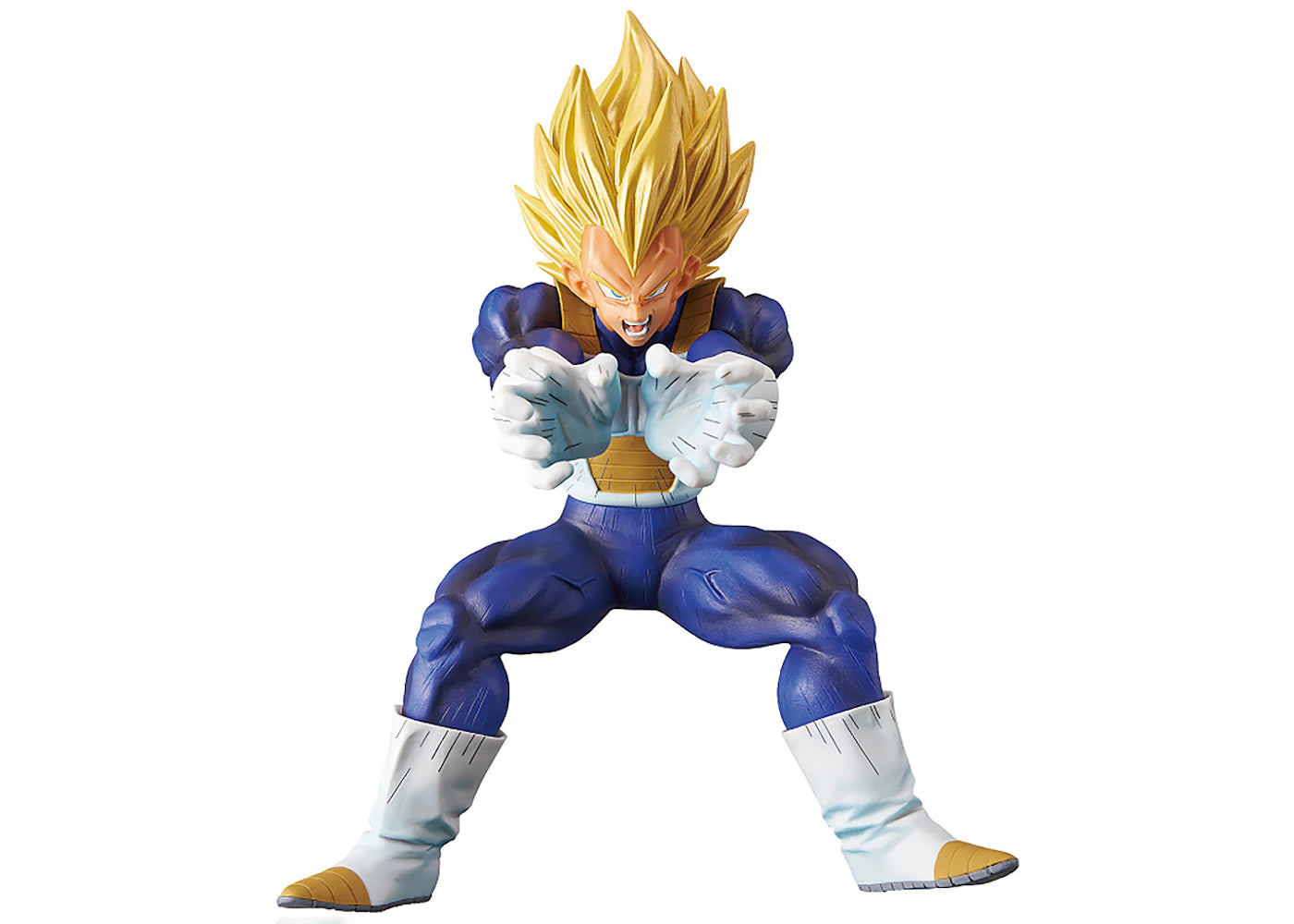 Banpresto Dragon Ball Z Super Saiyan Vegeta Final Flash! Figure Blue