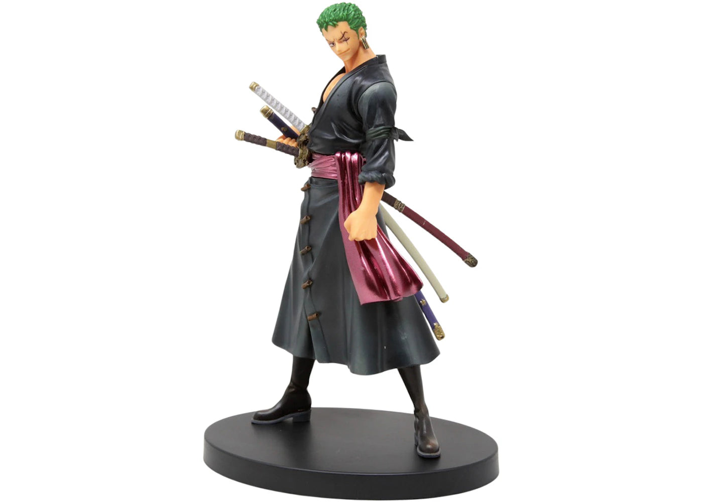 Banpresto Dxf One Piece The Grandline Series Wano Kuni Vol. 1 Roronoa Zoro Figure Black