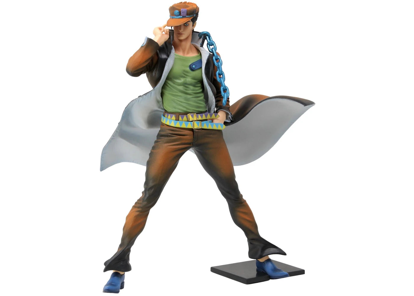 Banpresto Jojo'S Bizarre Adventure Stardust Crusaders Super Master Stars Piece Jotaro Kujo The Brush 2 Figure Orange