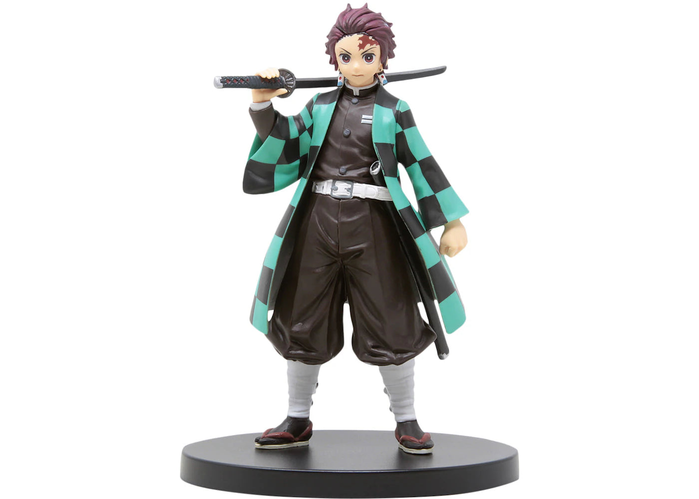 Banpresto Kimetsu No Yaiba Figure Volume 1 Tanjirou Kamado Re-Run Figure Brown & Green