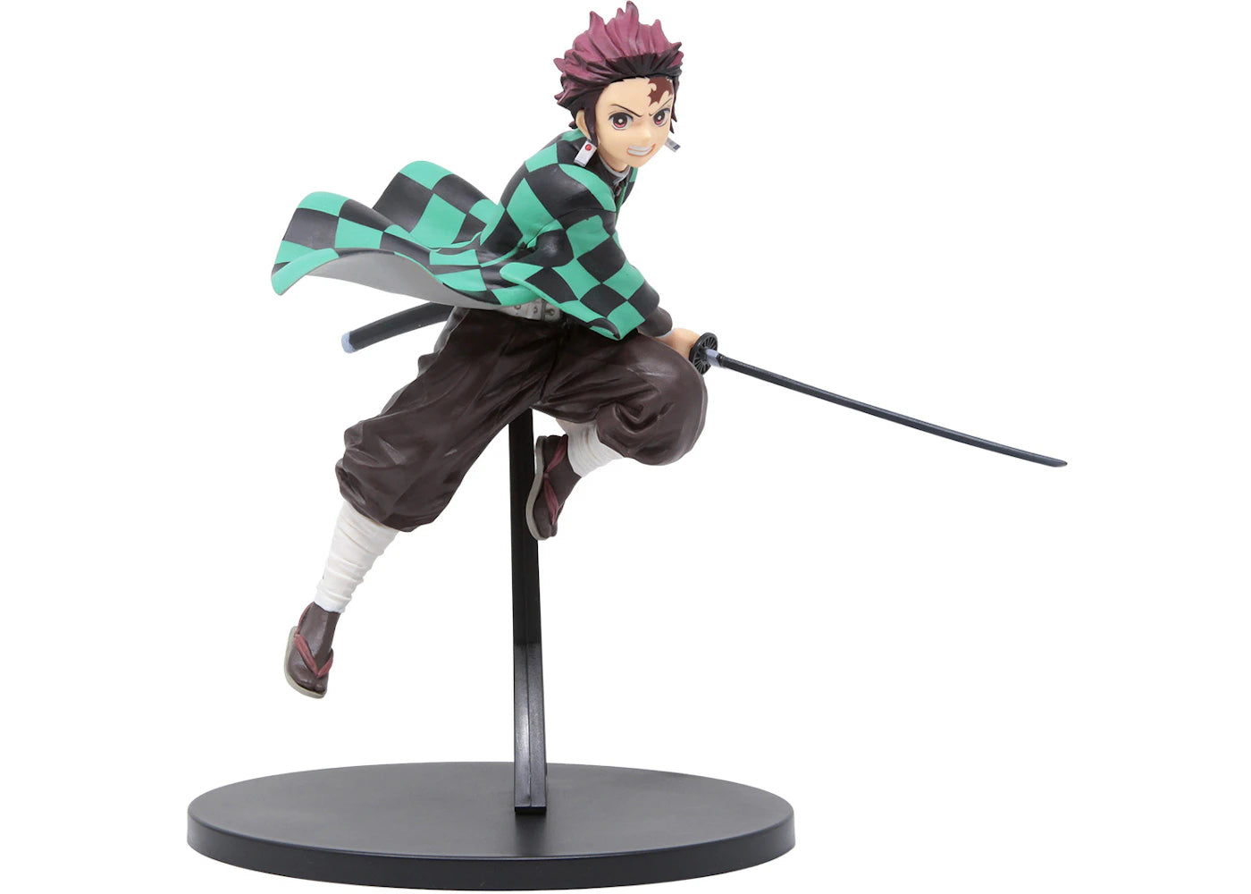 Banpresto Kimetsu No Yaiba Vibration Stars Tanjiro Kamado Figure Green & Brown