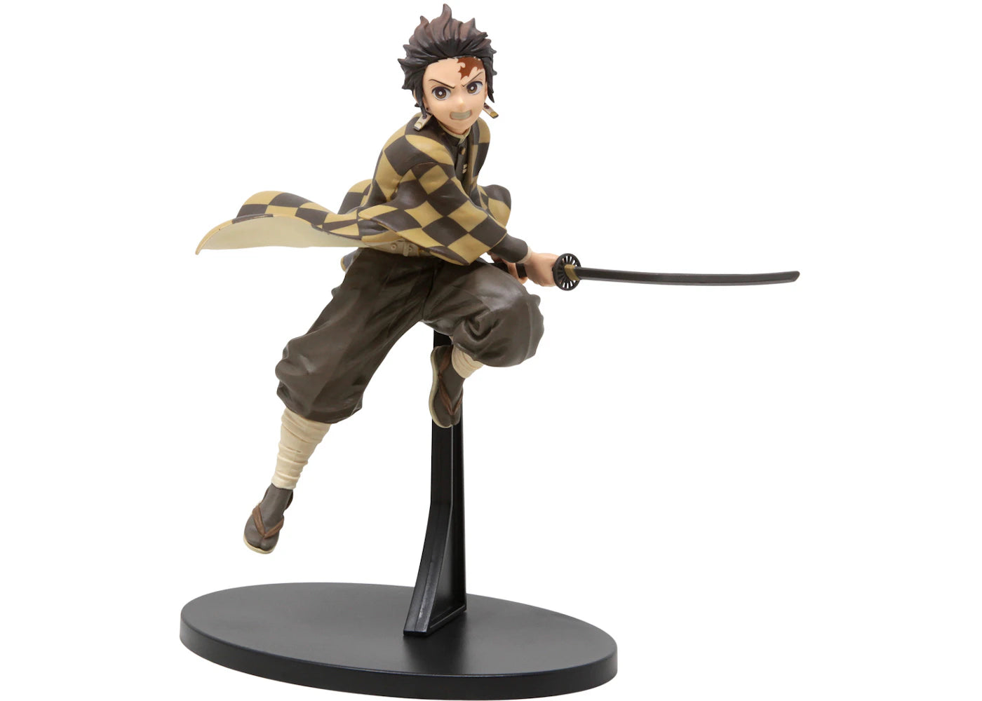 Banpresto Kimetsu No Yaiba Vibration Stars Tanjiro Kamado Version A Figure Brown