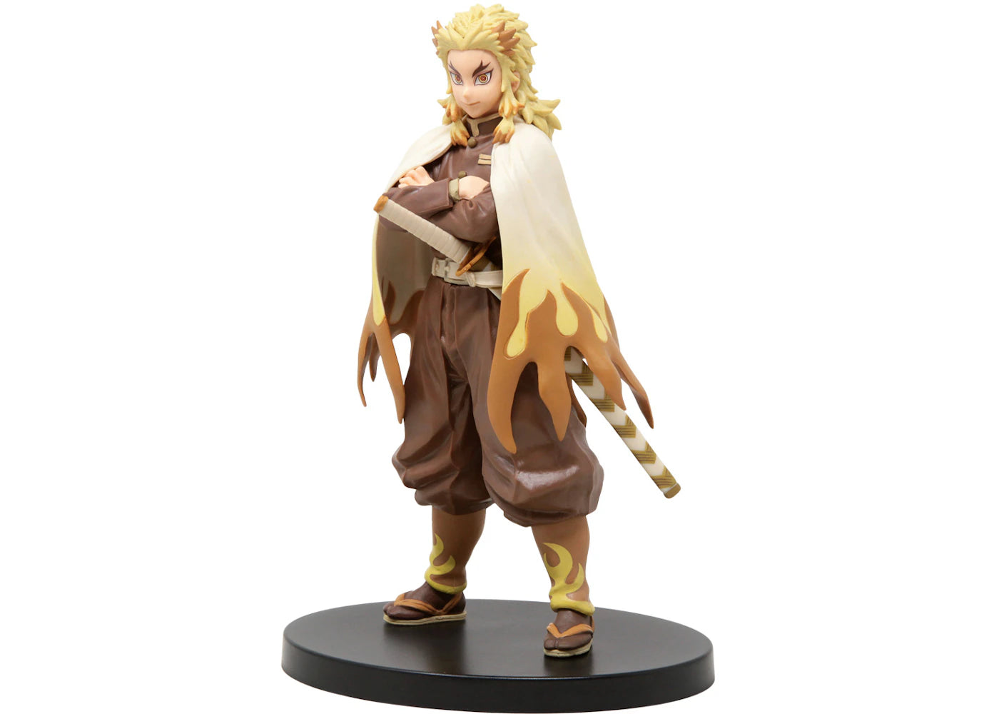 Banpresto Kimetsu No Yaiba Volume 11 Kyojuro Rengoku Figure Brown