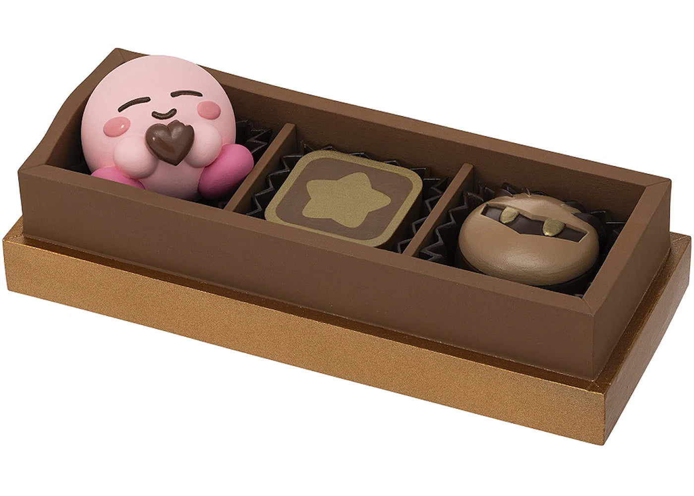 Banpresto Kirby Paldolce Collection Volume 3 Version C Kirby Figure Brown & Pink