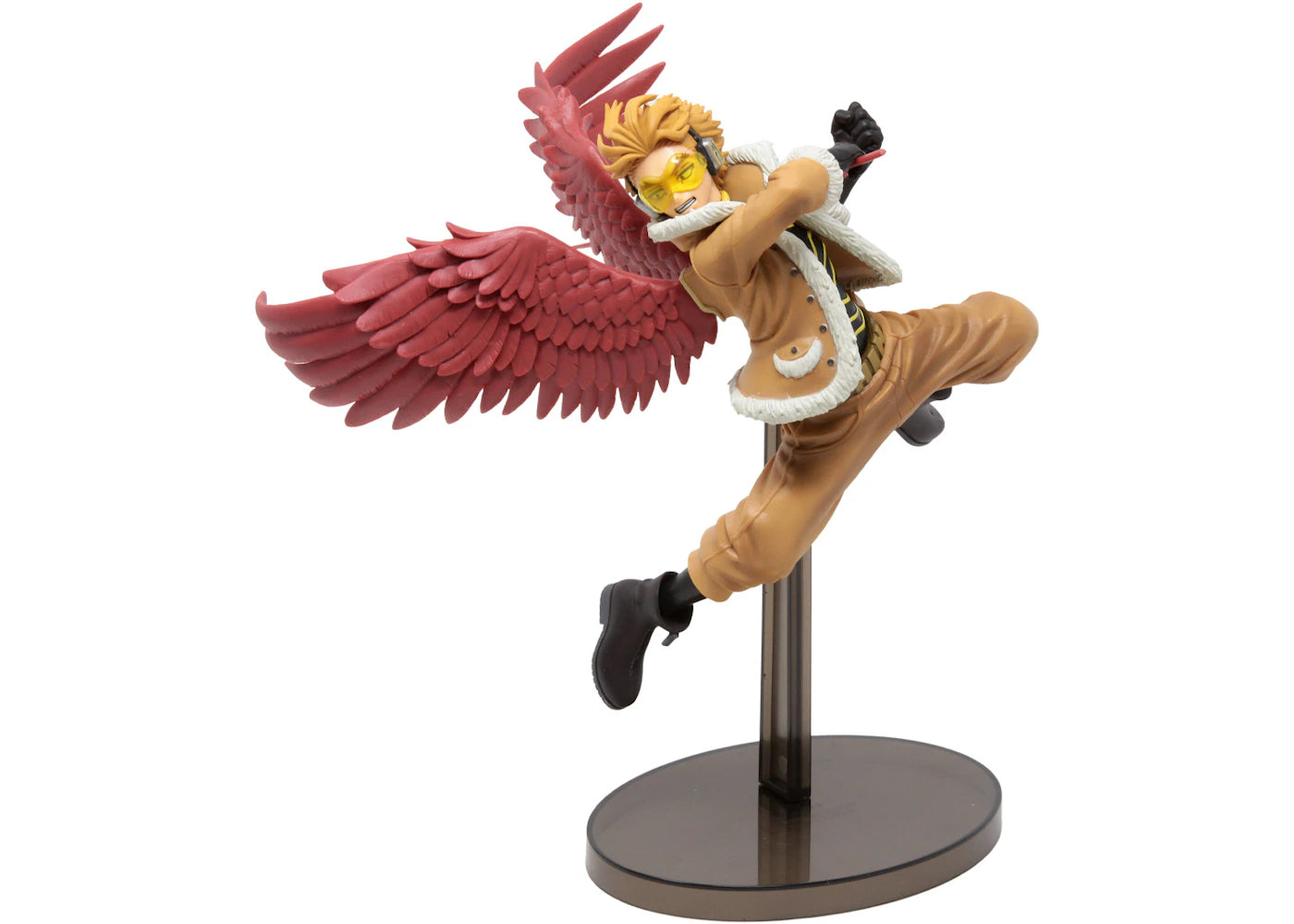 Banpresto My Hero Academia The Amazing Heroes Volume 12 Hawks Figure Tan & Red