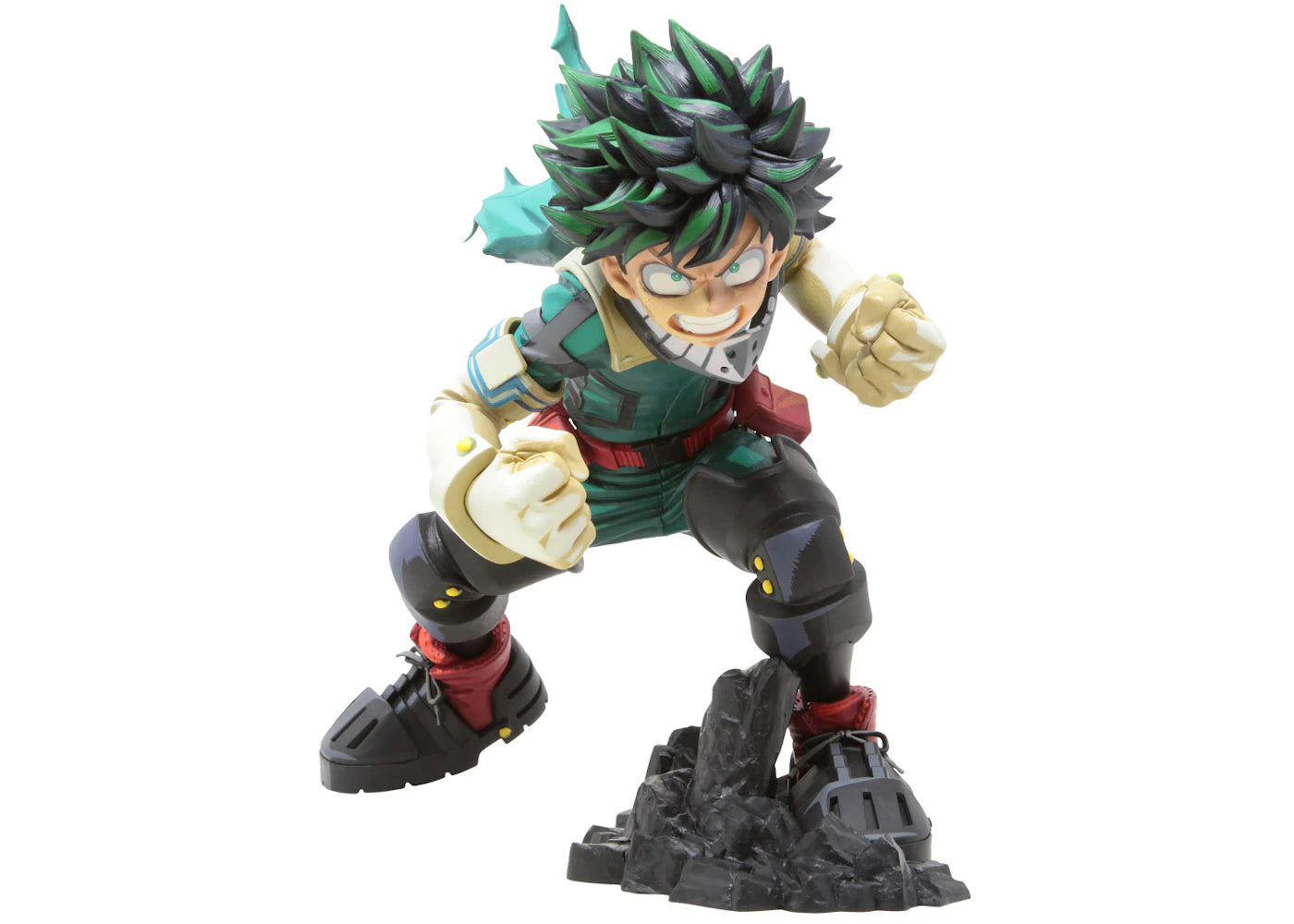 Banpresto My Hero Academia World Colosseum Modeling Academy Super Master Stars Piece Izuku Midoriya Manga Dimensions Figure Green