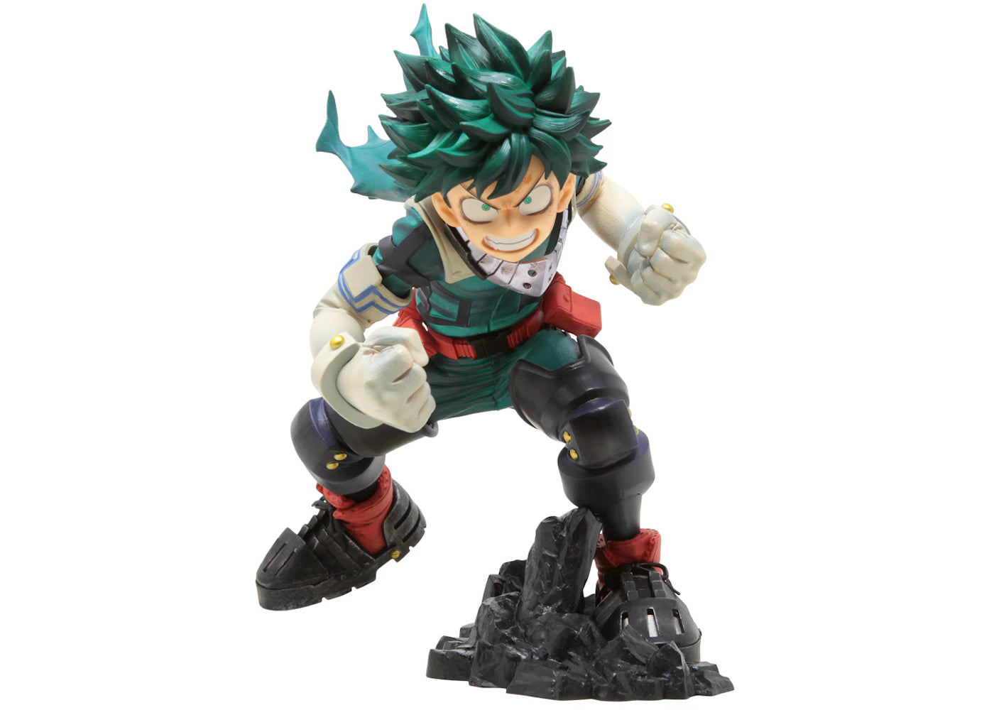 Banpresto My Hero Academia World Colosseum Modeling Academy Super Master Stars Piece Izuku Midoriya The Brush Figure Green