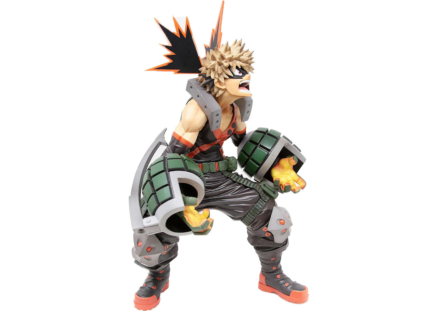 Banpresto My Hero Academia World Colosseum Modeling Academy Super Master Stars Piece The Katsuki Bakugo The Brush Figure Green