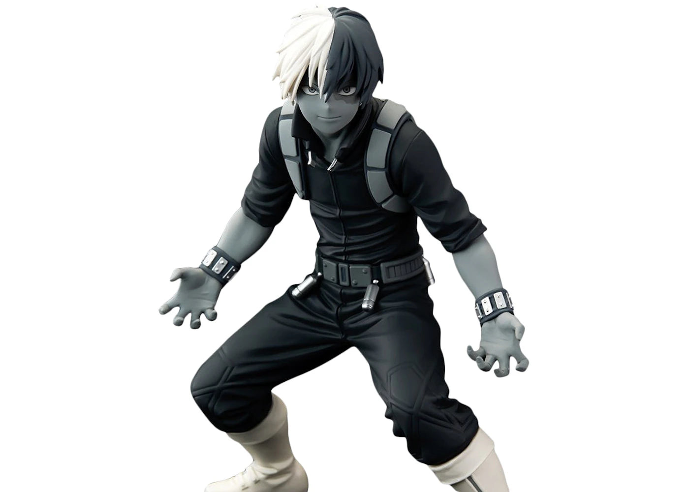 Banpresto My Hero Academia World Figure Colosseum Modeling Academy Super Master Stars Piece The Shoto Todoroki The Tones Figure Gray