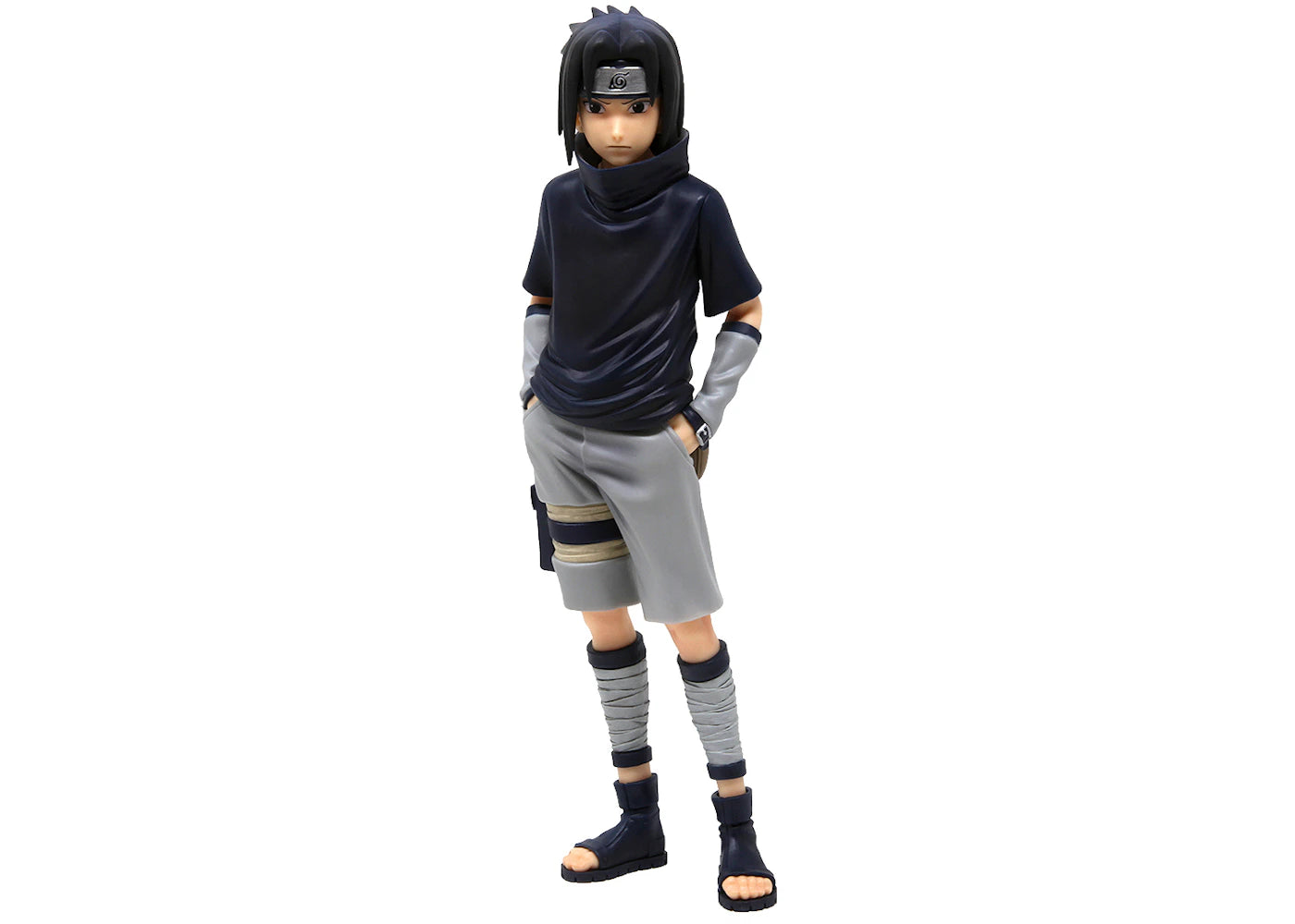 Banpresto Naruto Shippuden Grandista Shinobi Relations Uchiha Sasuke Volume 2 Figure Navy