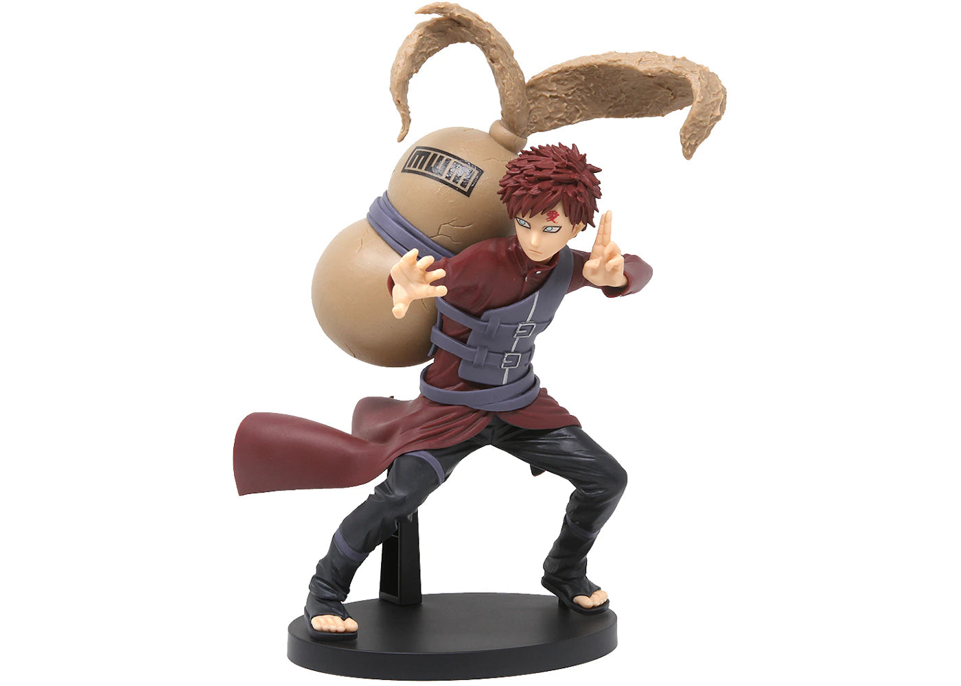 Banpresto Naruto Shippuden Vibration Stars Volume 4 Gaara Figure Red