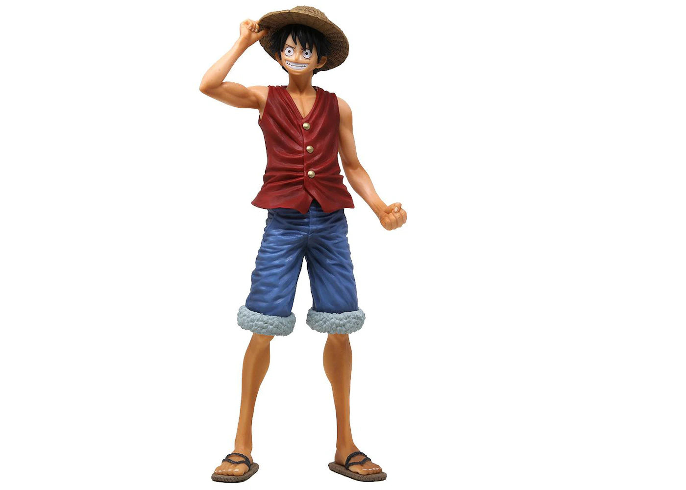 Banpresto One Piece 20th History Masterlise Monkey D. Luffy Figure Red