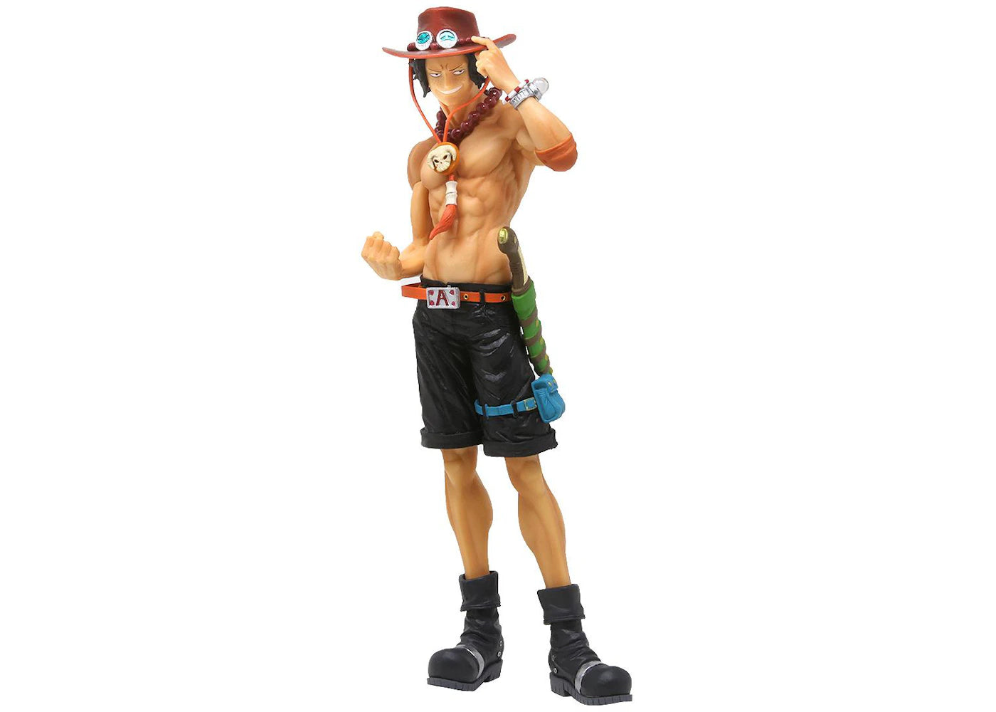 Banpresto One Piece 20th History Masterlise Portgas D. Ace Figure Tan
