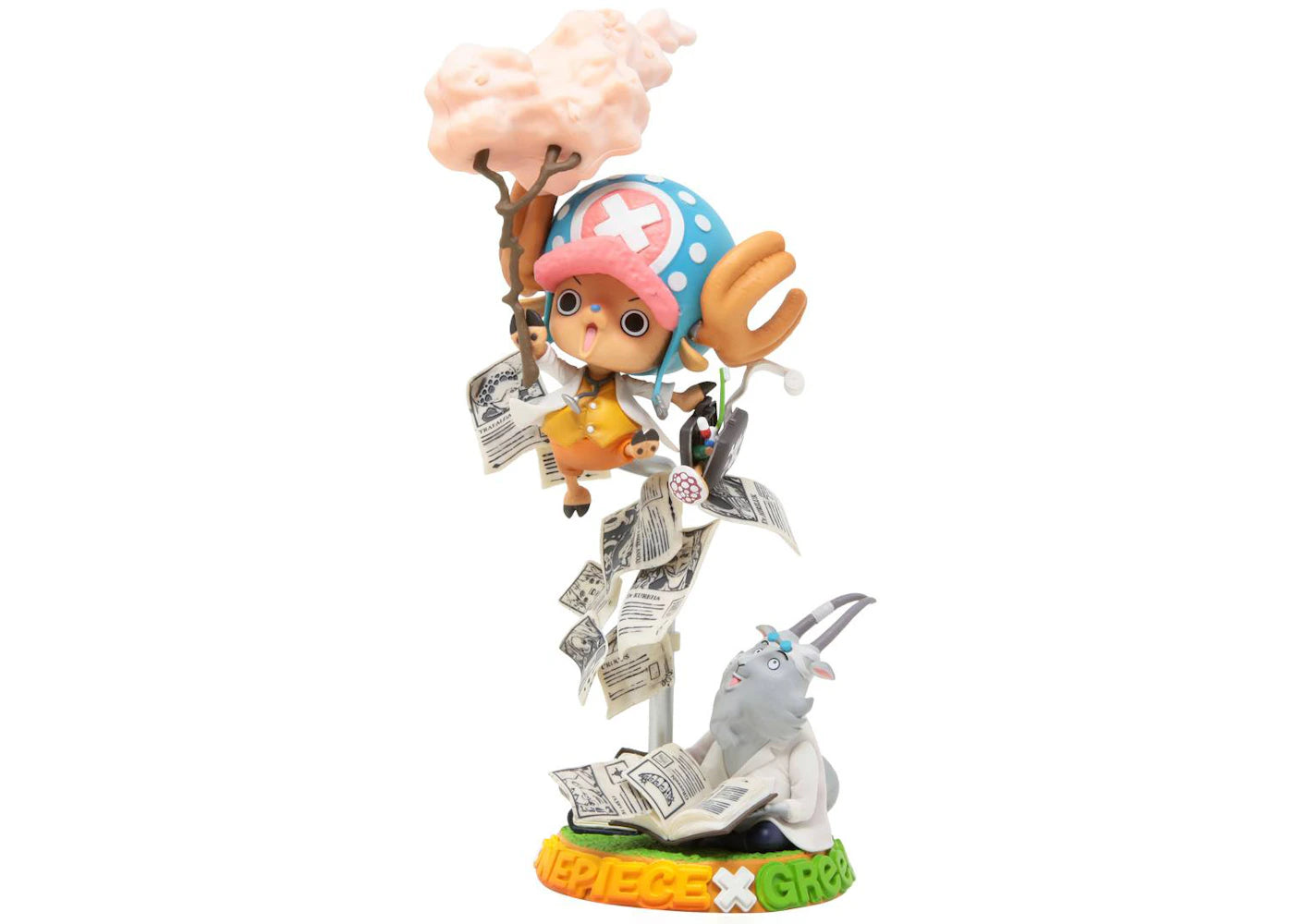 Banpresto One Piece Collaboration Figure Tony Tony Chopper Challenge From Greeeen Figure Figure Pink